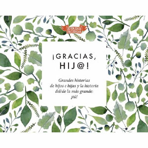 Libro ¡Gracias, hij@!