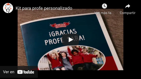 Vídeo Kit para profe personalizado