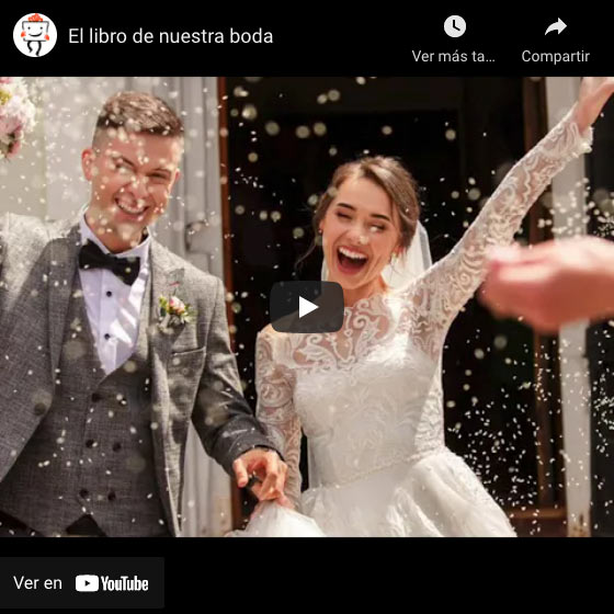 Vídeo Libro de firmas: Tú y yo, el libro de nuestra boda