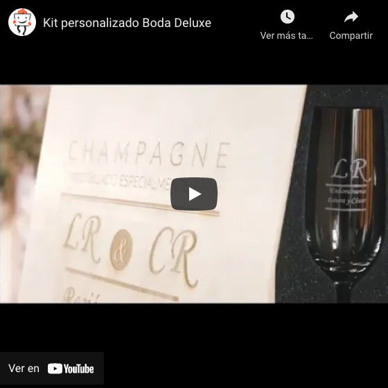 Vídeo Kit personalizado Boda Deluxe