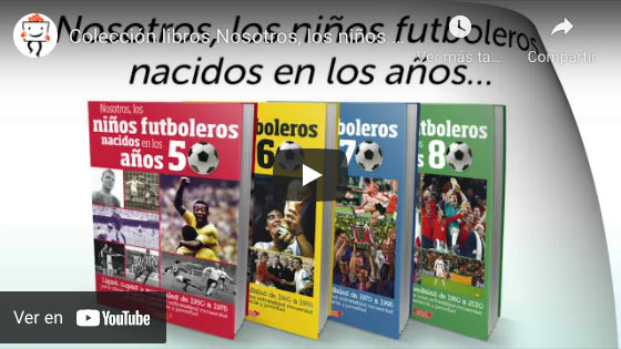 Vídeo Libro fútbol año de nacimiento