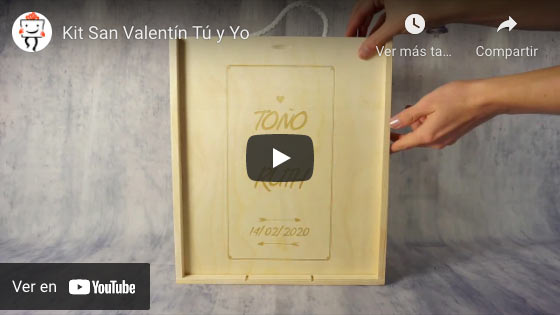Vídeo Kit San Valentín Tú y Yo