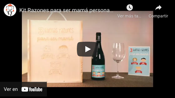 Vídeo Kit Razones para ser mamá personalizado