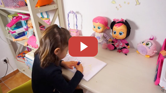 Vídeo regalos con el dibujo de tu hijo