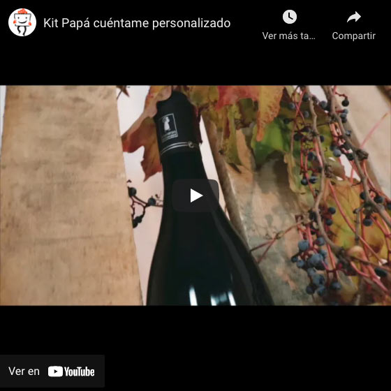 Vídeo Kit Papá cuéntame personalizado