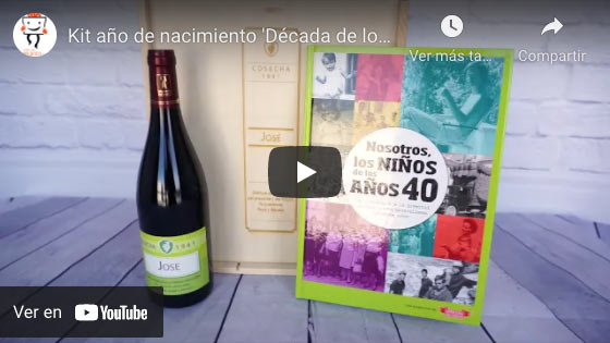 Vídeo Kit año de nacimiento