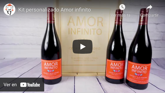 Vídeo Kit personalizado Amor infinito