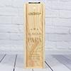 En caja de madera personalizada al mejor pap&aacute;