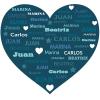 Coraz&oacute;n azul