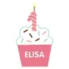 Cupcake rosa