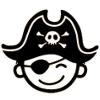 Pirata ni&ntilde;o