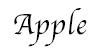 Apple Chancery