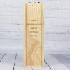 En caja de madera personalizada