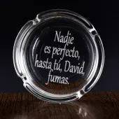 Cenicero personalizado