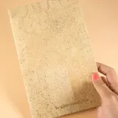 Bloc de notas de corcho personalizado