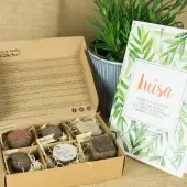 Bombas de semillas con tarjeta personalizada