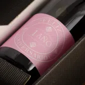 Botella de vino especial aniversarios