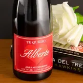 Botella de vino "Mi favorito"
