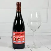 Botella de vino razones para ser abuelo