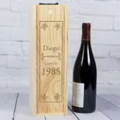 Caja botella de vino para jubilaci&oacute;n