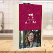 Caja de vino personalizada 'Chin chin'
