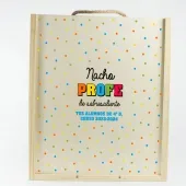 Caja madera personalizada 'Profe de sobresaliente'