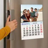 Calendario personalizado con im&aacute;n