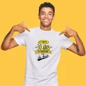 Camiseta cumplea&ntilde;os personalizada