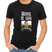 Camiseta despedida soltero personalizada