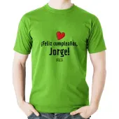 Camiseta feliz cumplea&ntilde;os hombre