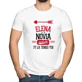 Camiseta Novia Perfecta personalizada