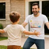 Camiseta personalizada con el dibujo de tu hijo