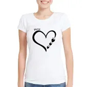 Camiseta personalizada 'Coraz&oacute;n de mam&aacute;'