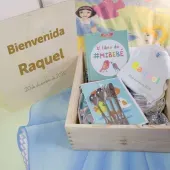 Canastilla para beb&eacute; personalizada