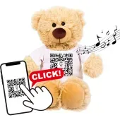 Canci&oacute;n personalizada en osito de peluche