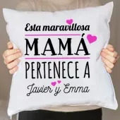 Coj&iacute;n personalizado 'Maravillosa'