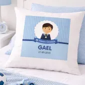 Coj&iacute;n personalizado Mi primera comuni&oacute;n ni&ntilde;o