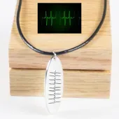 Colgante ovalado personalizado 'Latidos'