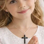 Cruz de plata personalizada