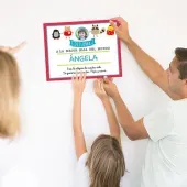 Diploma para la mejor hija con foto