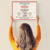 Diploma personalizado mejor mam&aacute;
