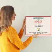 Diploma personalizado para la mejor mam&aacute;