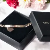 Esclava coraz&oacute;n personalizada
