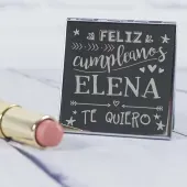 Espejo para cumplea&ntilde;os personalizado