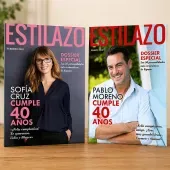 Falsa portada de revista especial cumplea&ntilde;os