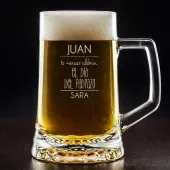 Jarra de cerveza divertida para d&iacute;a del padre