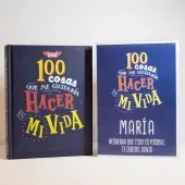 Libro '100 cosas que me gustar&iacute;a...' con tarjeta