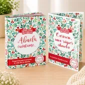 Libro Abuela cu&eacute;ntame con tarjeta personalizada