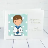Libro de firmas personalizado Comuni&oacute;n 'Ni&ntilde;o'
