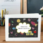 Libro de firmas personalizado 'GRACIAS PROFE'